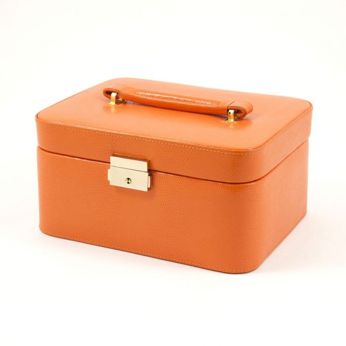 Quinn Jewelry Case - Orange