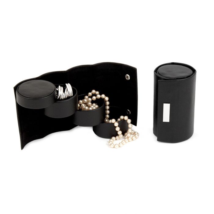 Lily Jewelry Roll -  Black