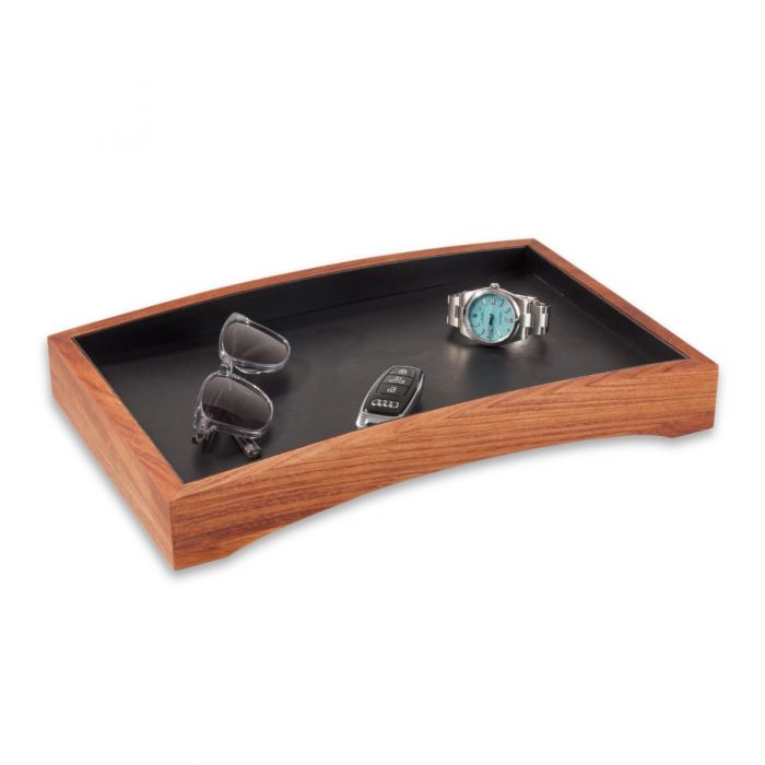 Levi Valet Tray - Black