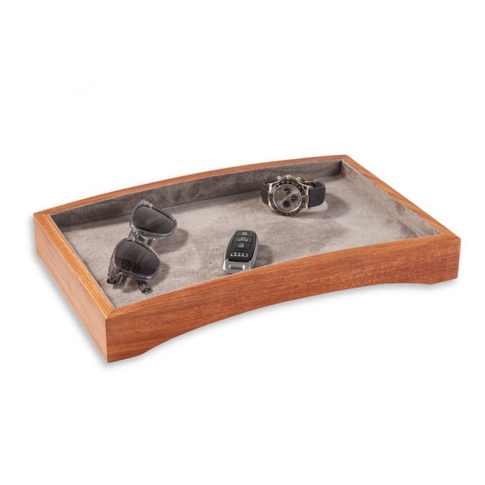 Levi Valet Tray - Grey