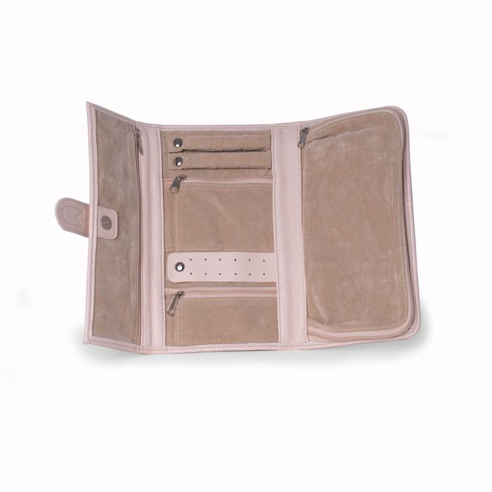Hayley Jewelry Clutch - Cream