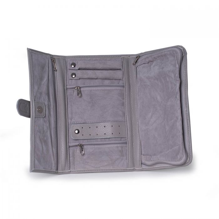 Hayley Jewelry Clutch - Grey