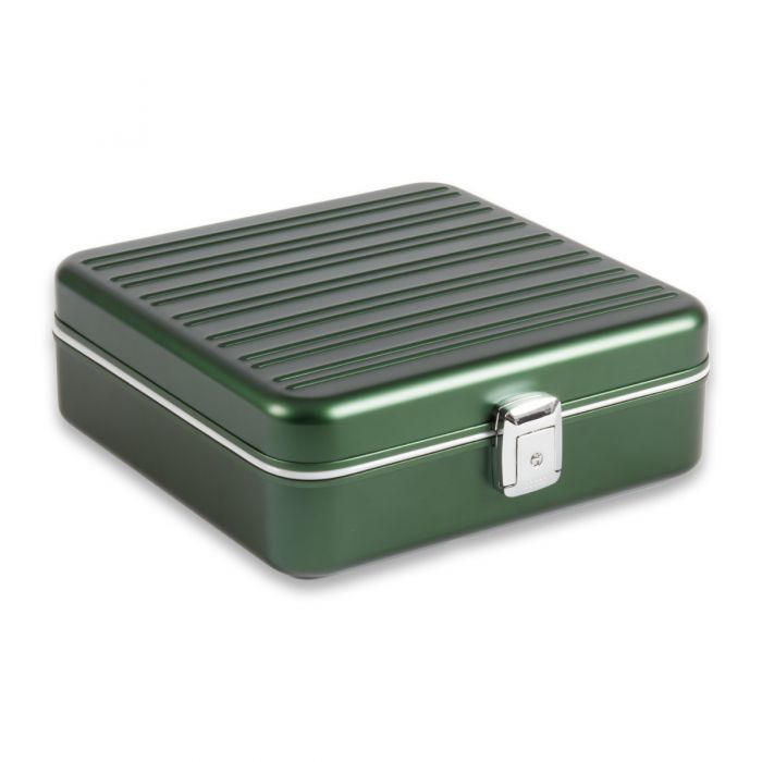 Prague Aluminum Nine Watch Case in Hunter Green