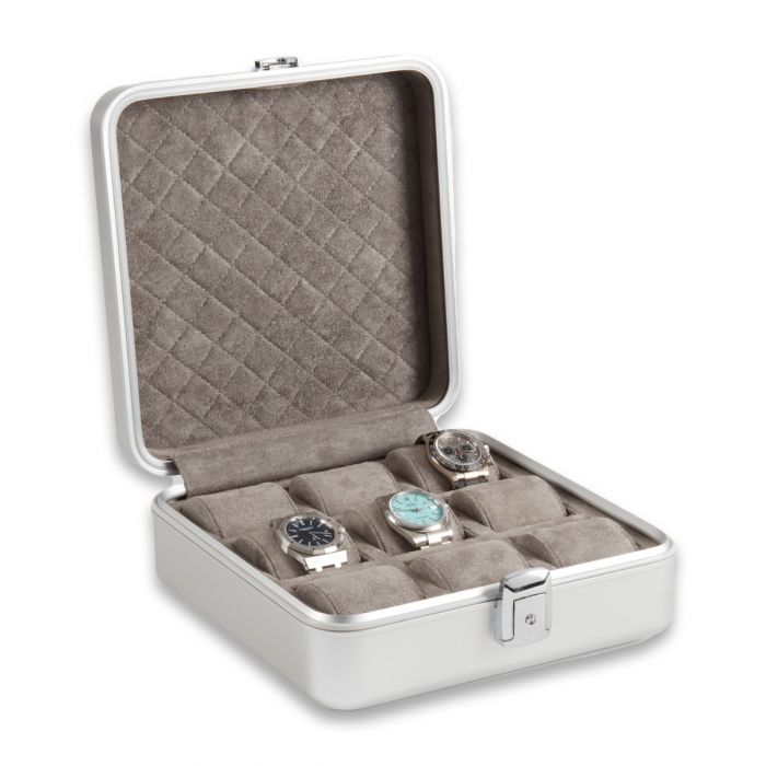 Prague Aluminum Nine Watch Case in Silver