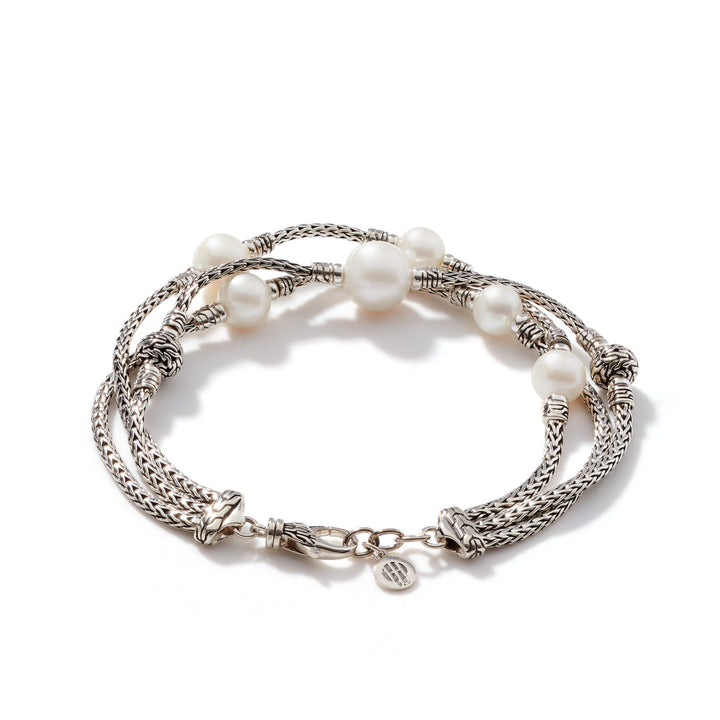 Pearl Triple Row Bracelet