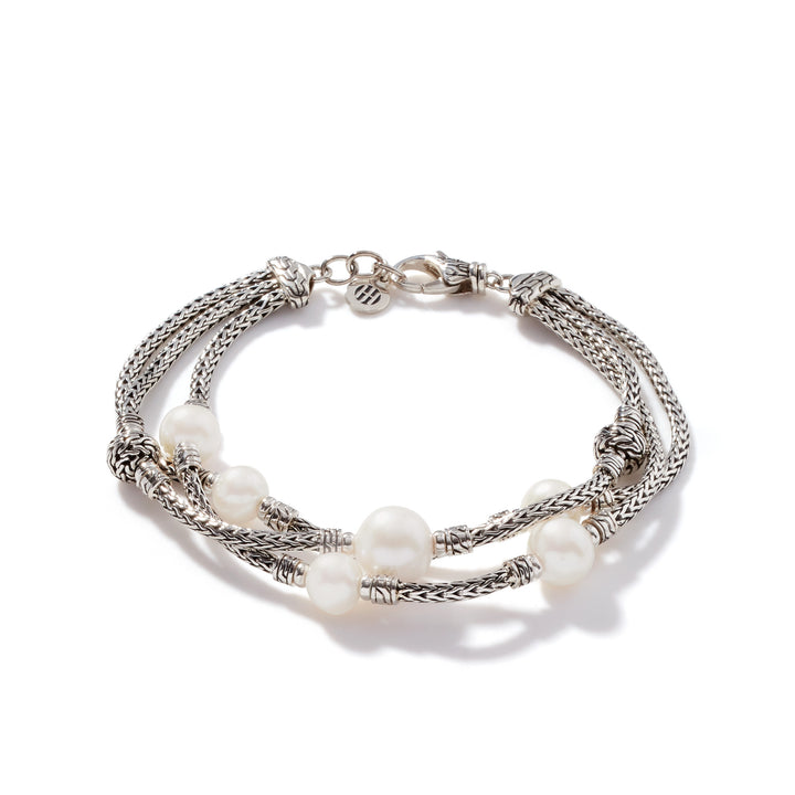 Pearl Triple Row Bracelet