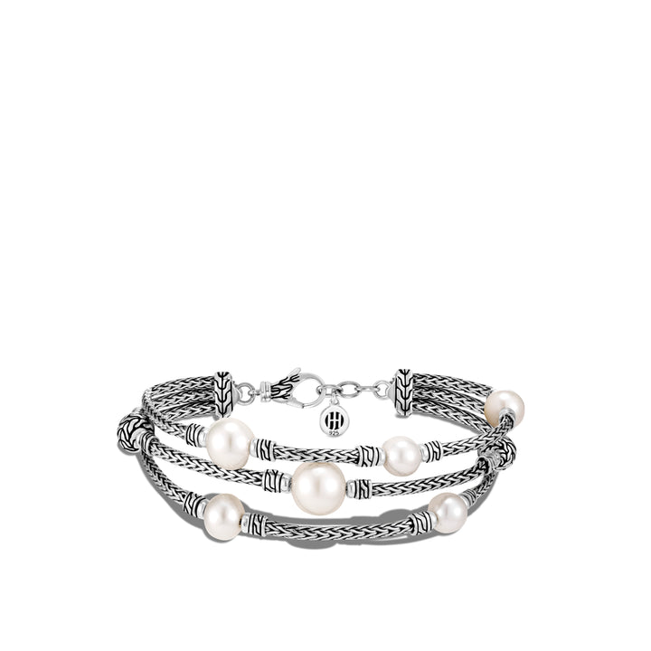 Pearl Triple Row Bracelet