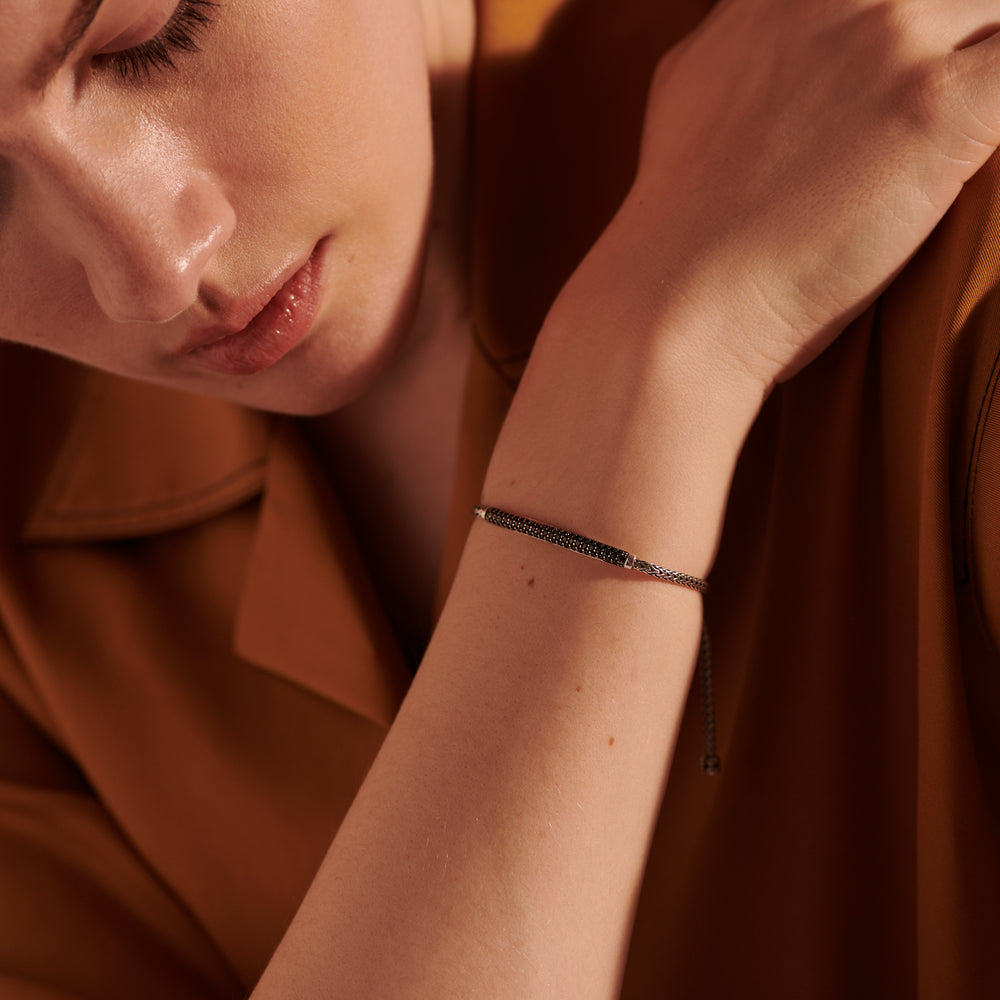 Classic Chain Pull Through Station Bracelet