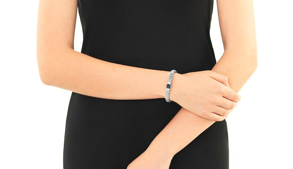 Classic Chain 7.5MM PavÃ© Icon Bracelet