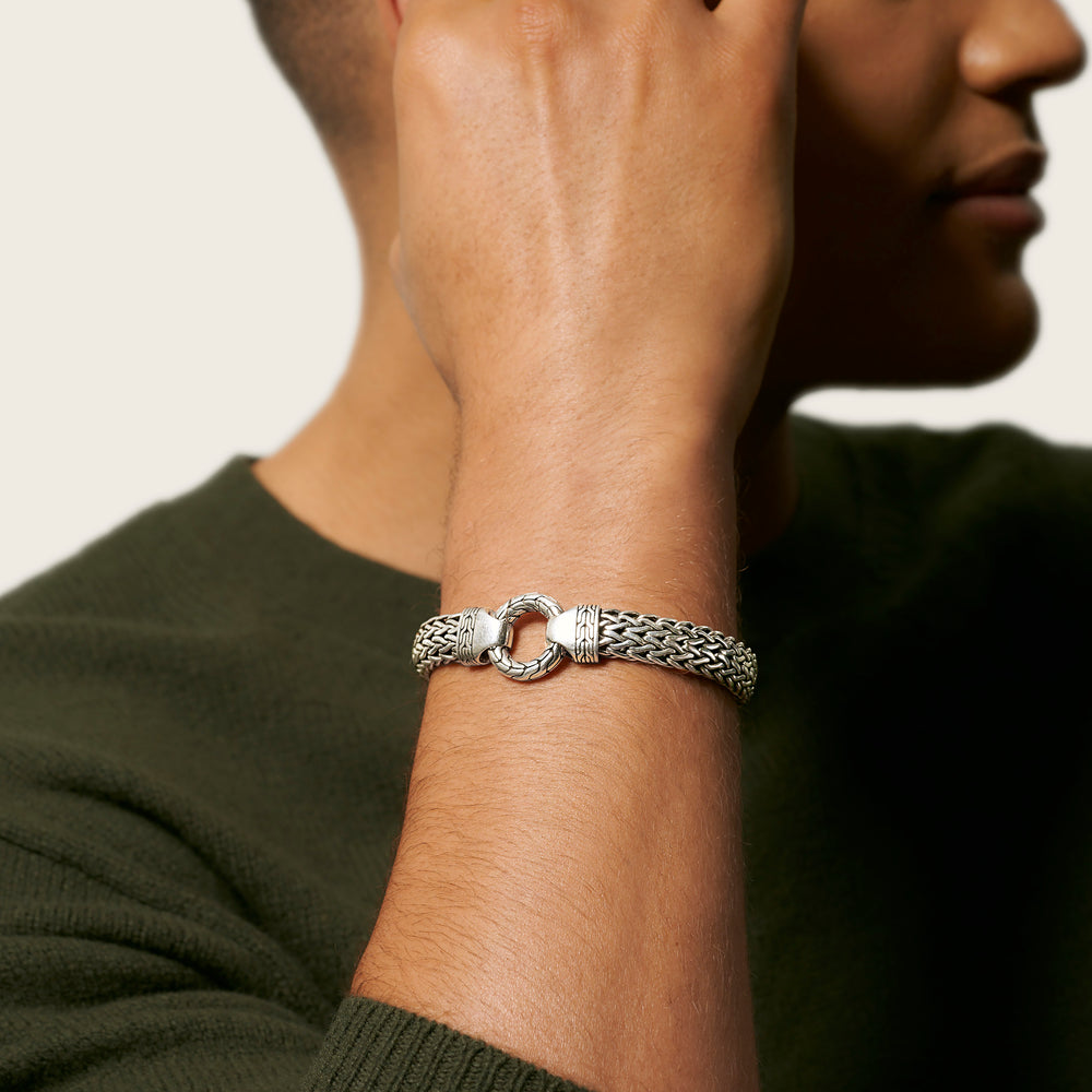 Classic Chain Ring Clasp Bracelet