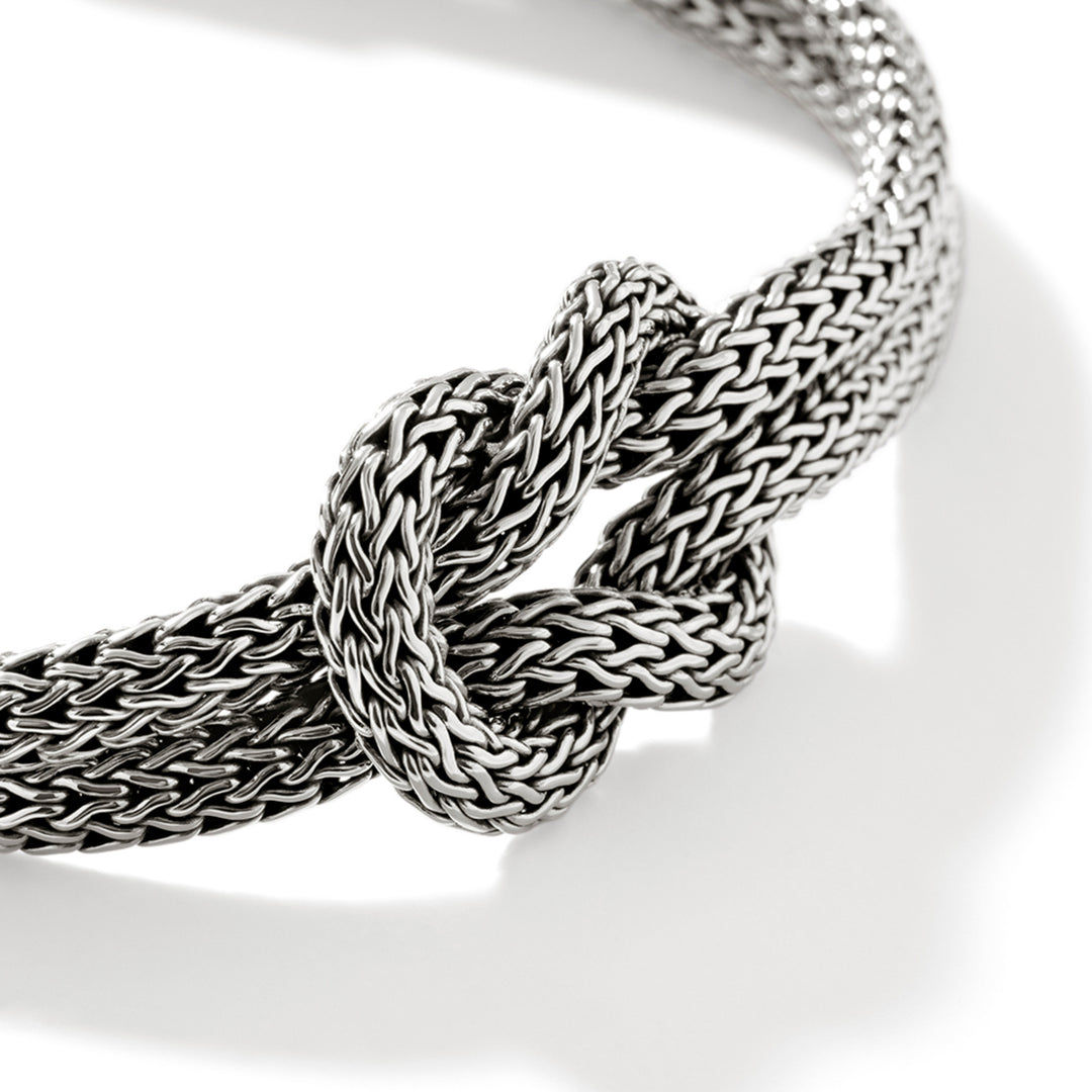 Love Knot Bracelet, Sterling Silver, 10MM