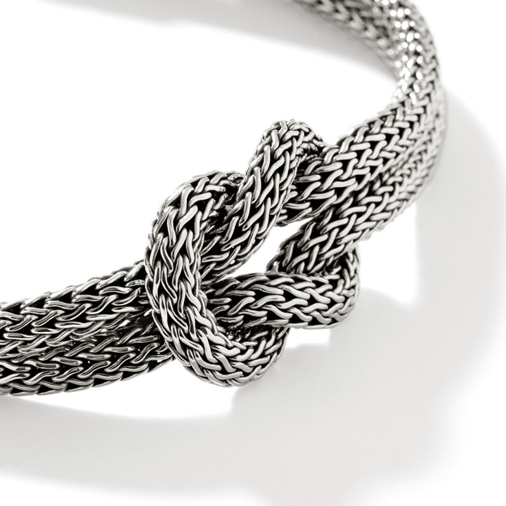 Love Knot Bracelet, Sterling Silver, 10MM