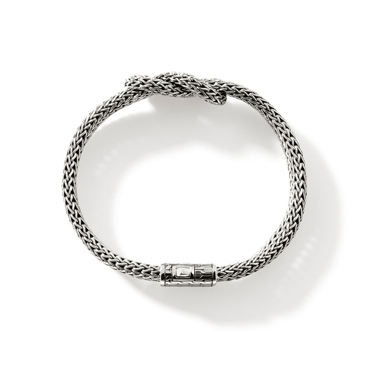 Love Knot Bracelet, Sterling Silver, 10MM