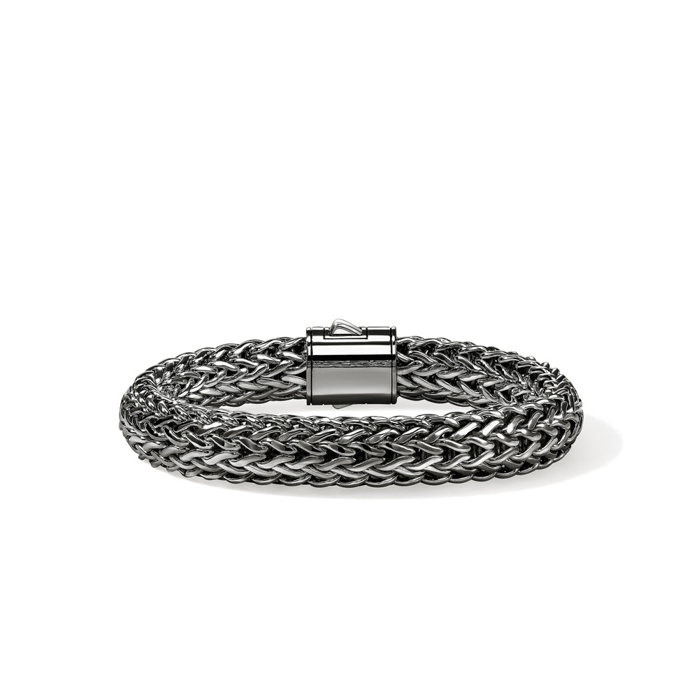 Icon Bracelet, Dark Silver, 10.5MM