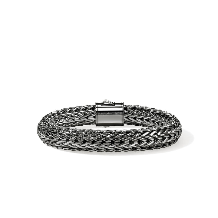Icon Bracelet, Dark Silver, 10.5MM