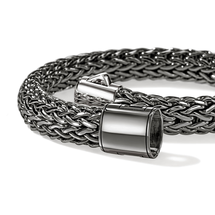 Icon Bracelet, Dark Silver, 10.5MM