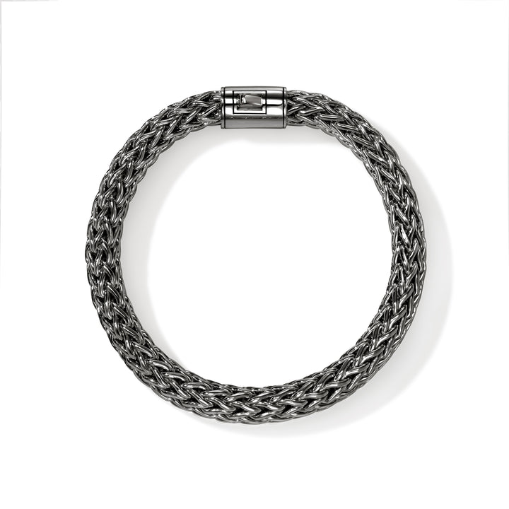 Icon Bracelet, Dark Silver, 10.5MM