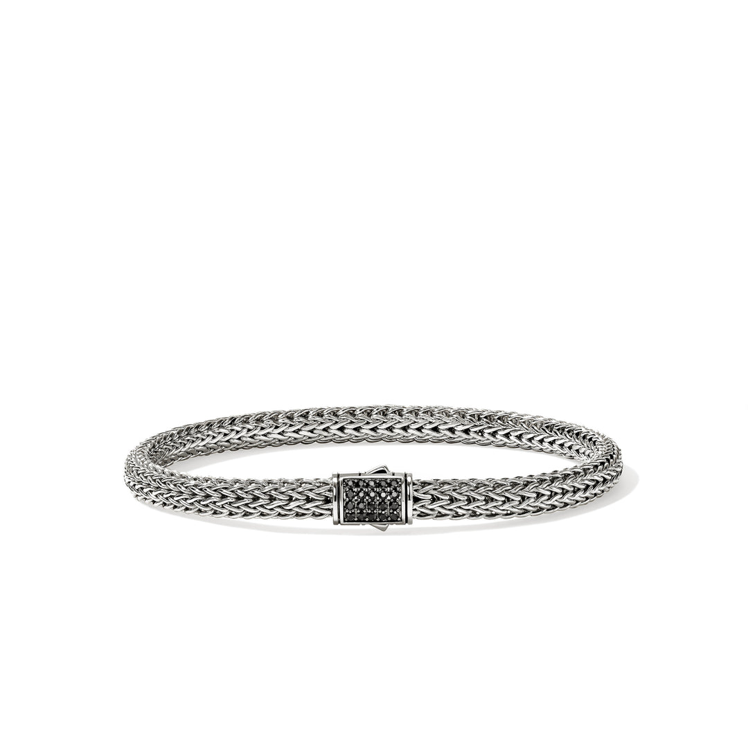 Icon Bracelet, Sterling Silver, Gemstones, 5MM