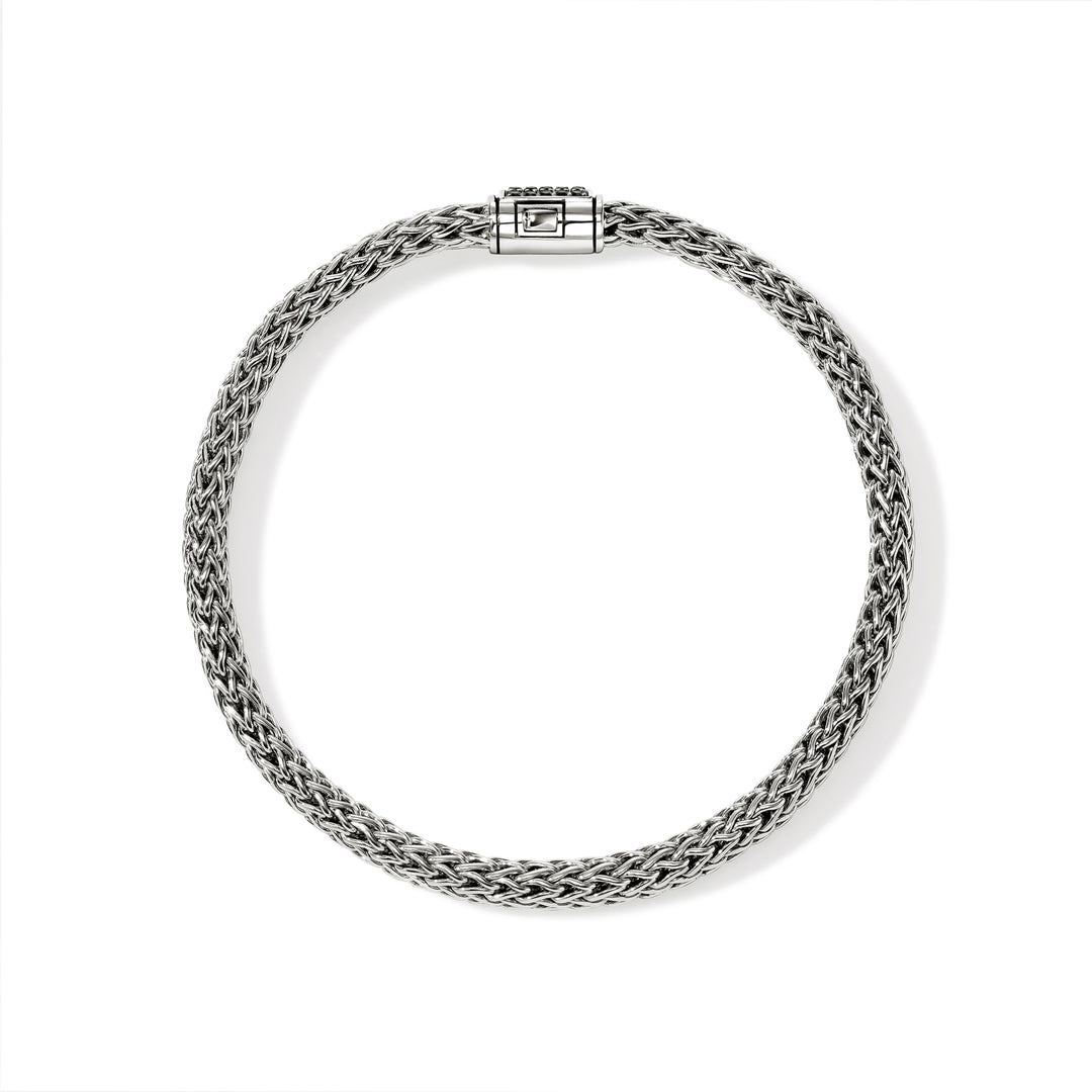 Icon Bracelet, Sterling Silver, Gemstones, 5MM