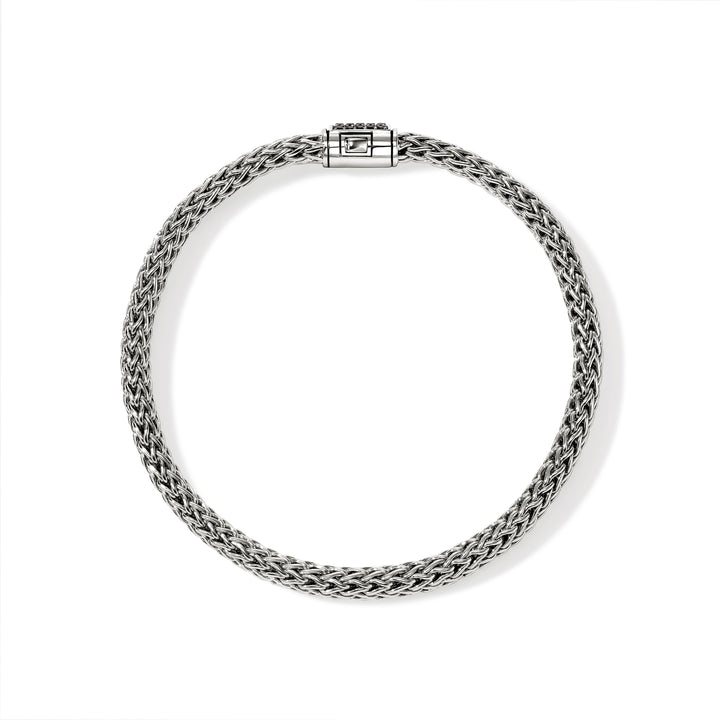 Icon Bracelet, Sterling Silver, Gemstones, 5MM