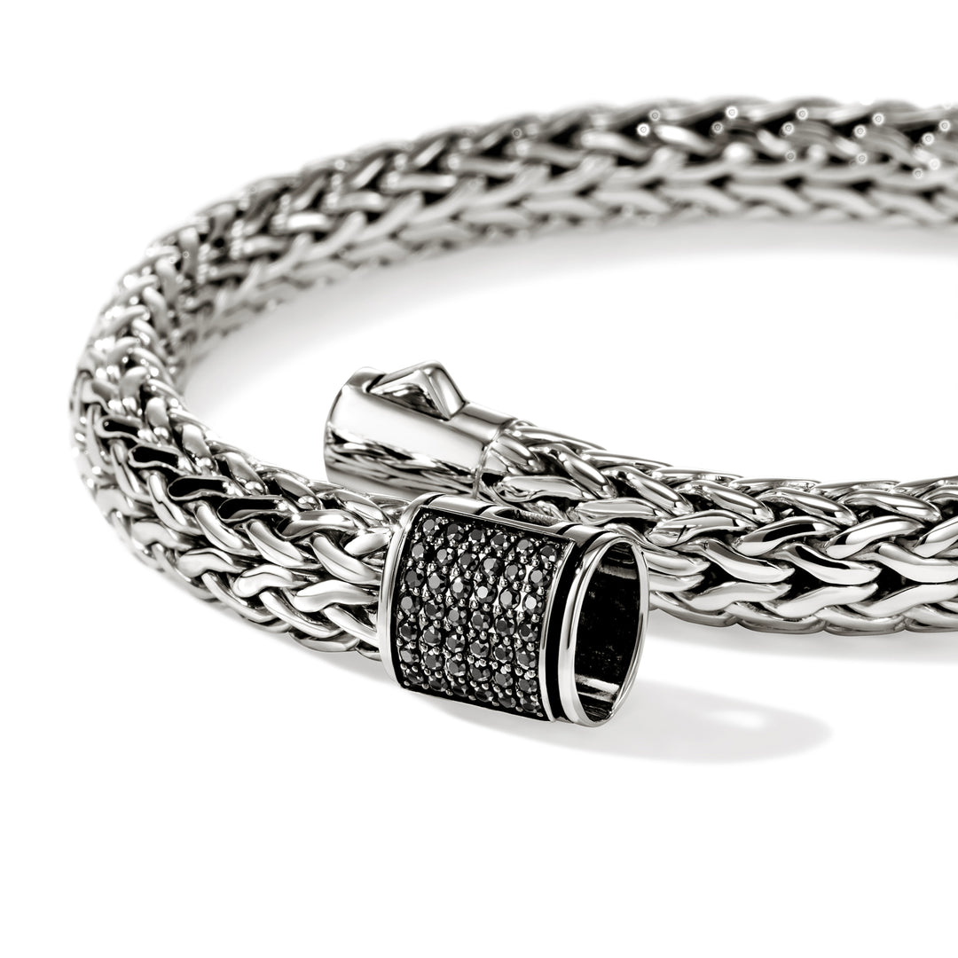Icon Bracelet, Sterling Silver, Gemstones, 7.5MM