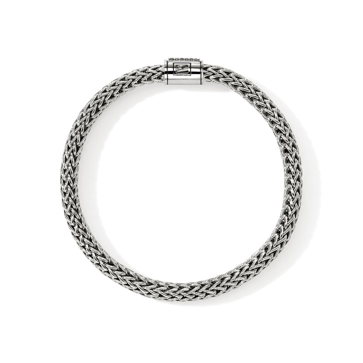 Icon Bracelet, Sterling Silver, Gemstones, 7.5MM