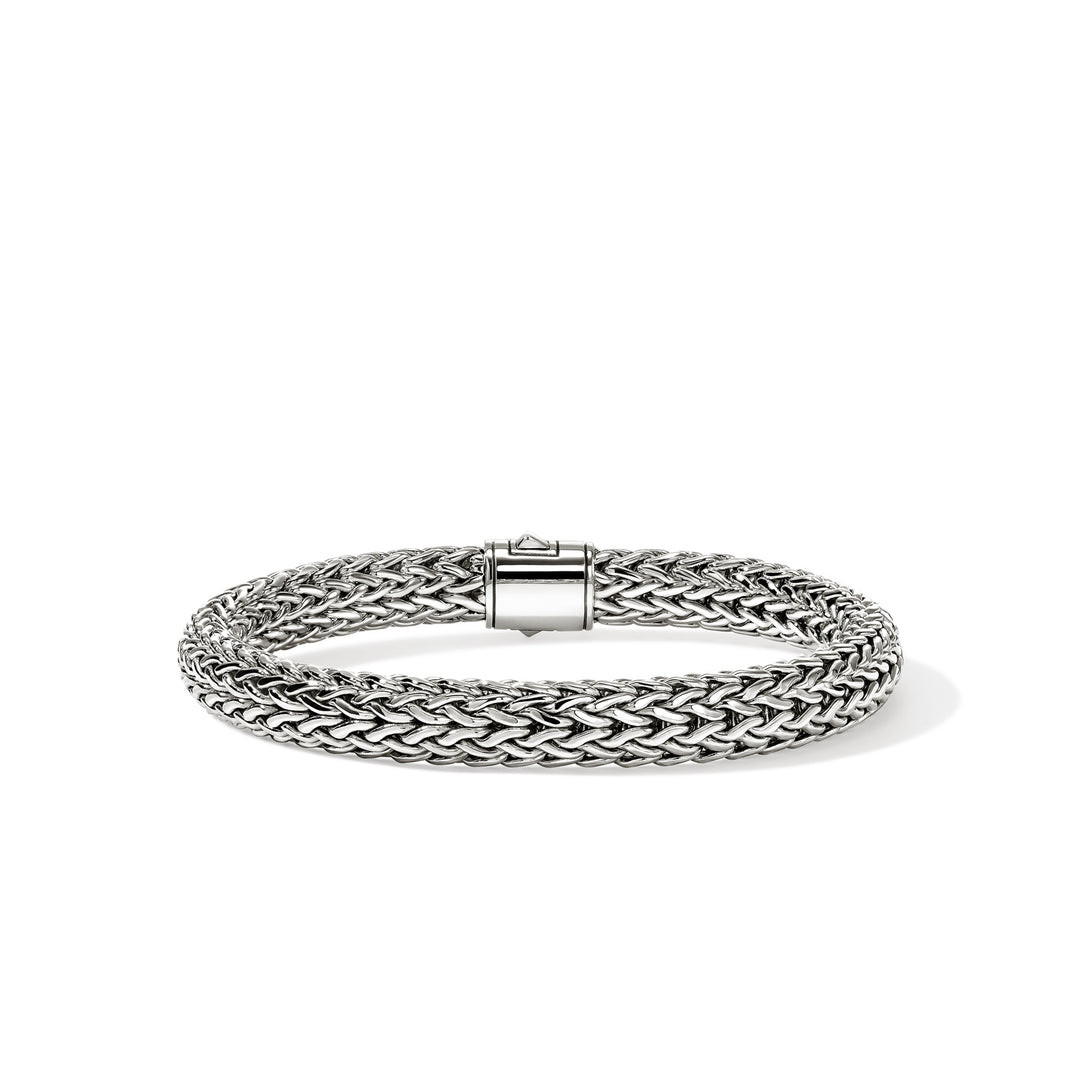 Icon Bracelet, Sterling Silver, Gemstones, 7.5MM