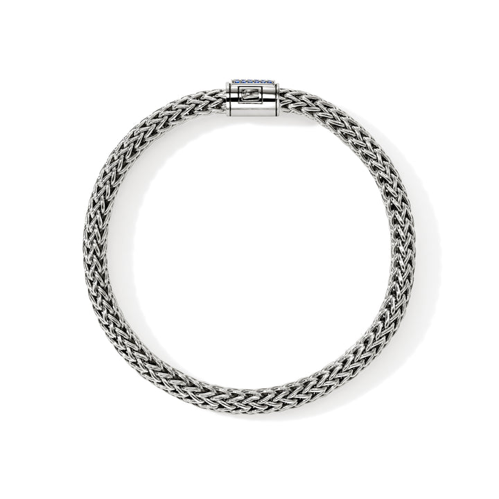Icon Bracelet, Sterling Silver, Gemstones, 7.5MM