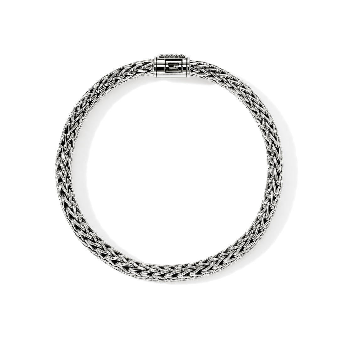 Icon Bracelet, Sterling Silver, Gemstones, 6.5MM