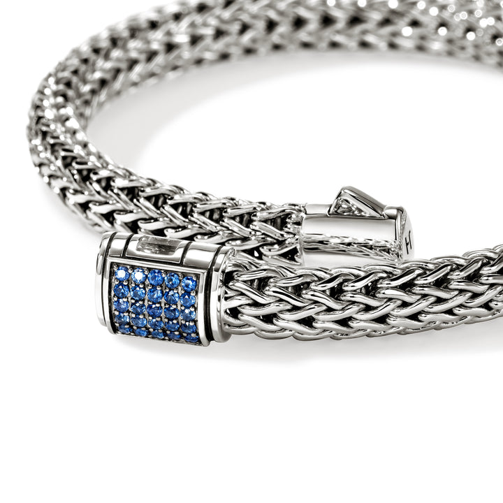 Icon Bracelet, Sterling Silver, Gemstones, 6.5MM
