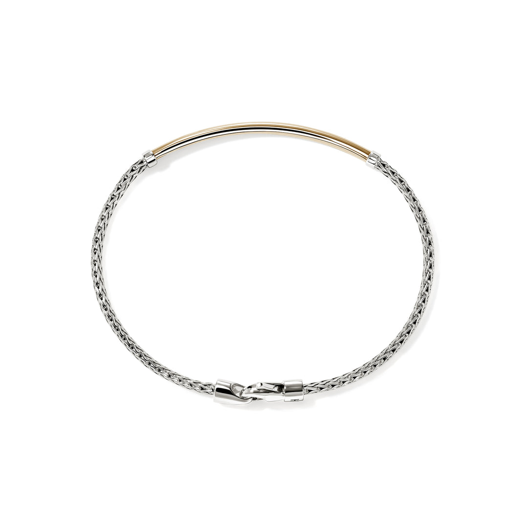JH Essential Bracelet, Gold, Sterling Silver, 2.5MM