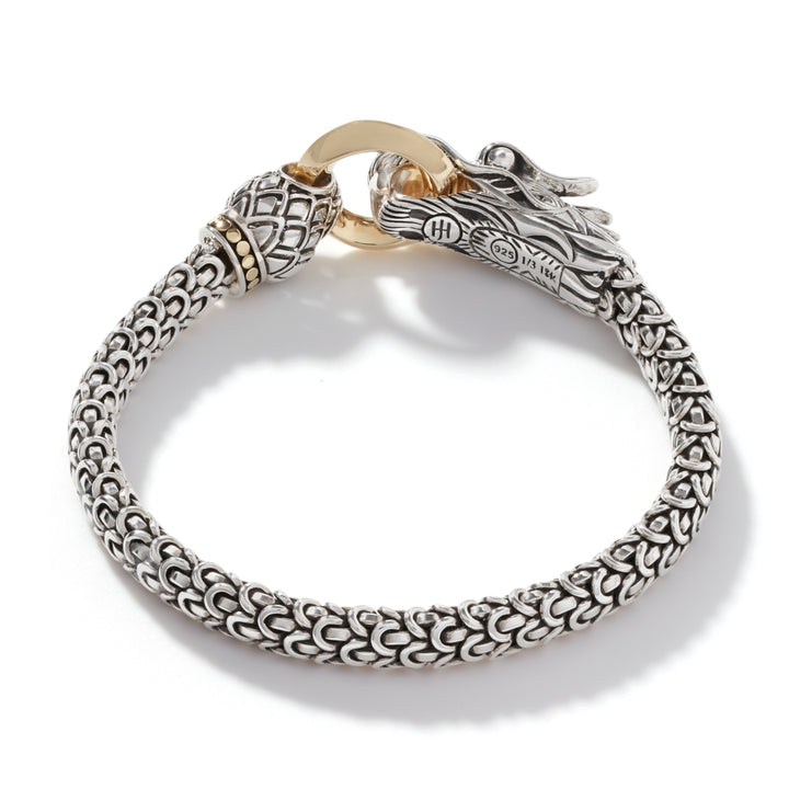 Naga Bracelet, Gold, Sterling Silver, 6MM