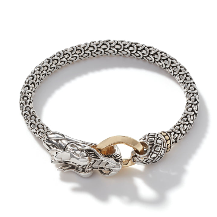 Naga Bracelet, Gold, Sterling Silver, 6MM