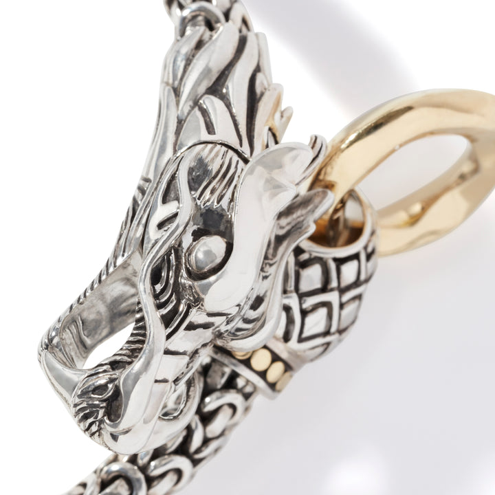 Naga Bracelet, Gold, Sterling Silver, 6MM
