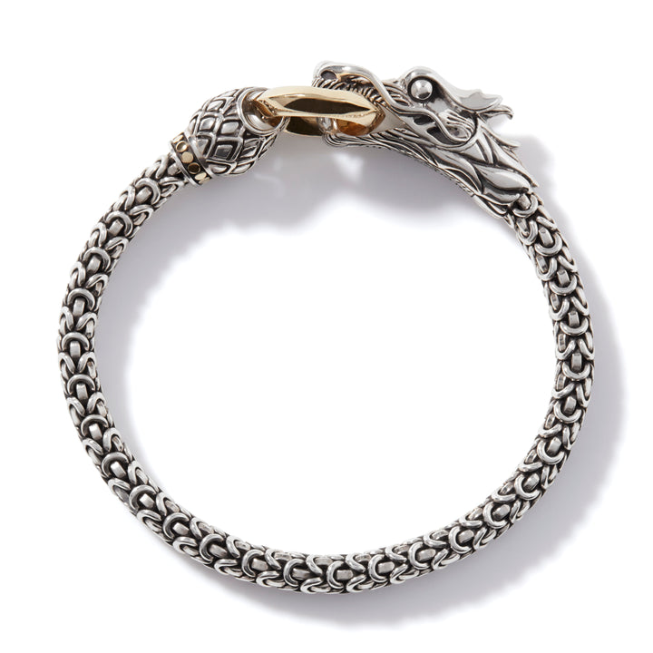 Naga Bracelet, Gold, Sterling Silver, 6MM