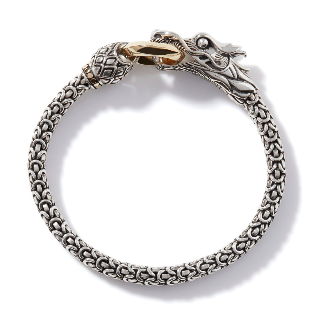 Naga Bracelet, Gold, Sterling Silver, 6MM