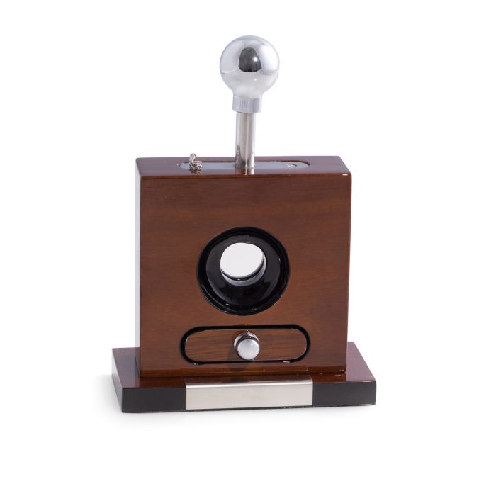 Henry Wood Table Top Cigar Cutter - Walnut
