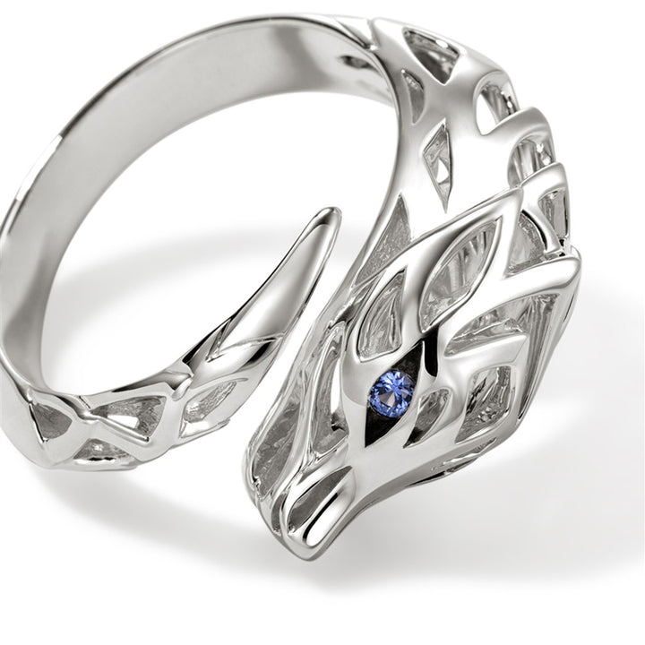 Naga Ring, Sterling Silver