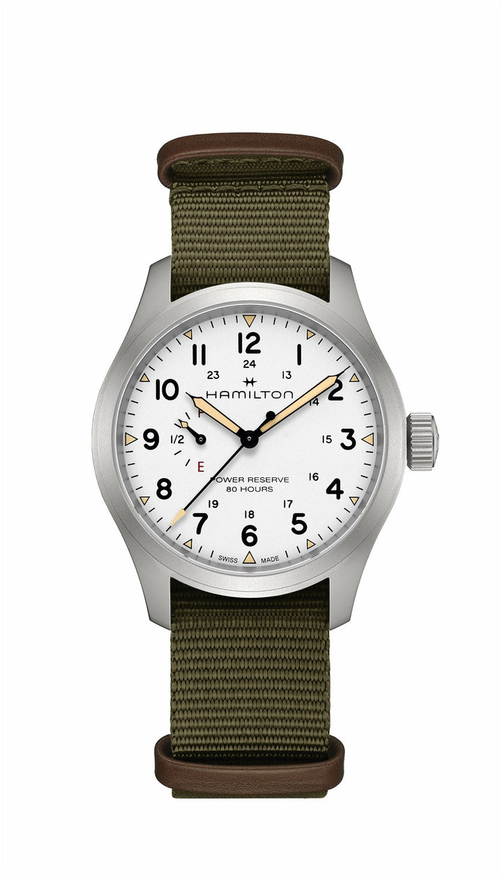 Khaki Field Mechanical Power Reserve 40 mm
