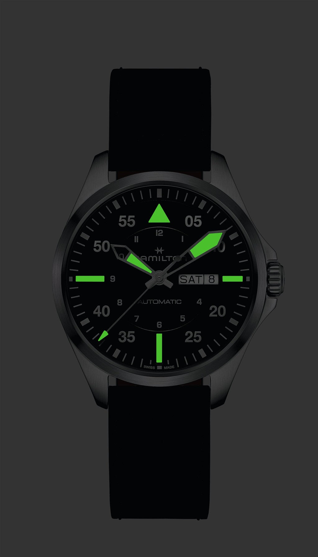 Khaki Aviation Pilot Day Date Auto - 42mm