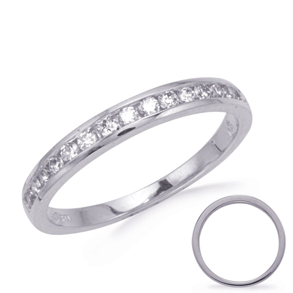 Channel Set Diamond Band