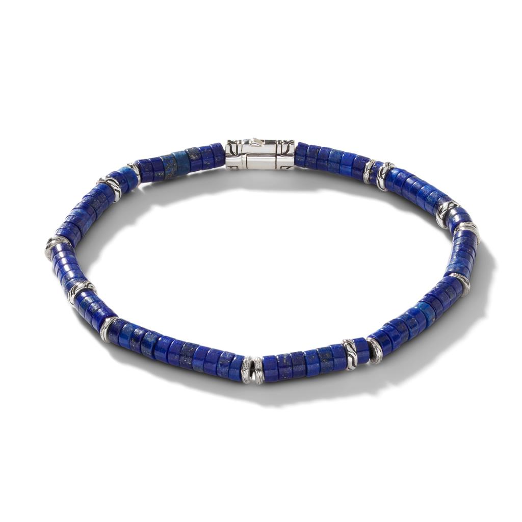 Heishi Bracelet, Sterling Silver