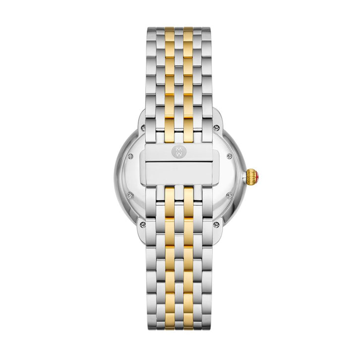 Serein Mid Two-Tone 18K Gold-Plated Diamond Watch