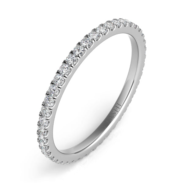 White Gold Eternity Band