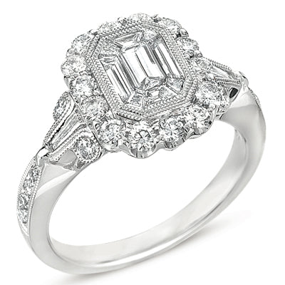 White Gold Diamond Ring