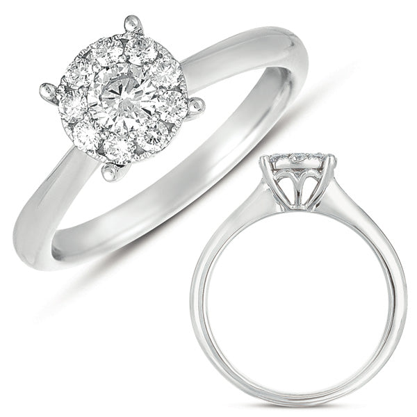 White Gold Diamond Ring