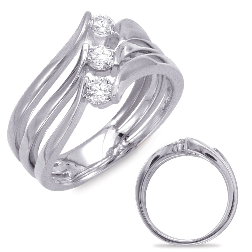White Gold Fashion Ring