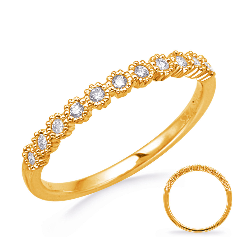 Yellow Gold Stackable Band