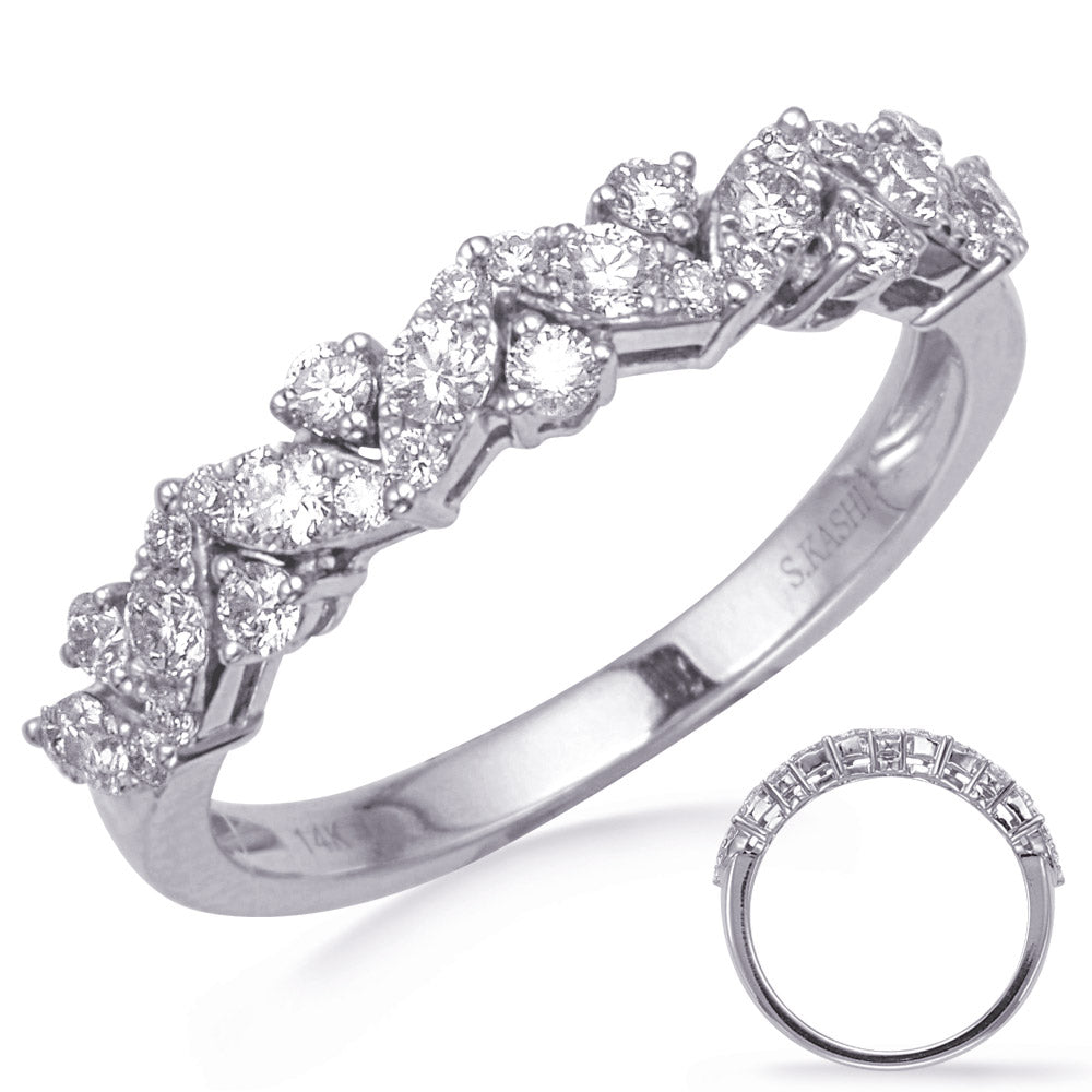 White Gold Diamond Fashion Ring