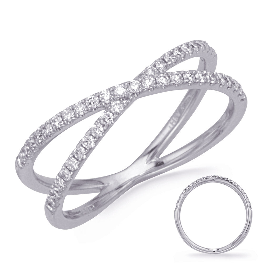 White Gold Fashion Diamond Ring